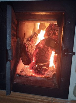 Dettaglio della stube